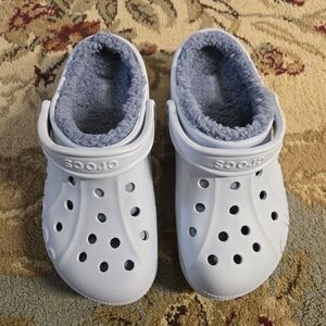 CROCS Blue Mules & Clogs with Ventilation